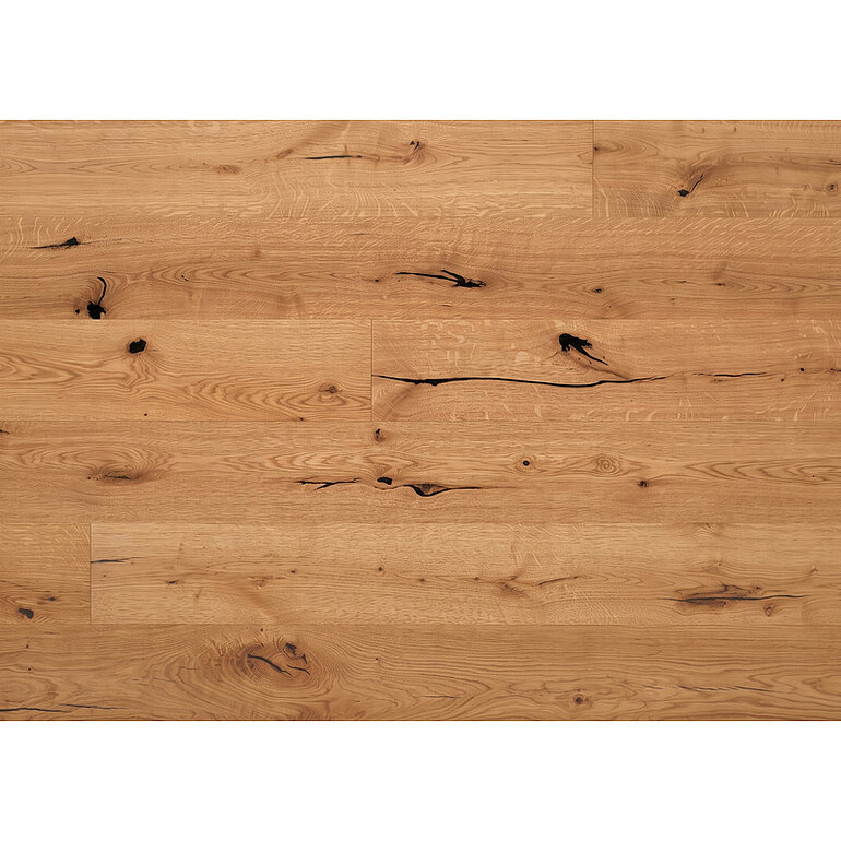 Produktbild: Parkett Eiche Landhausdiele crudo geölt Life - INDIVIDUAL LINE