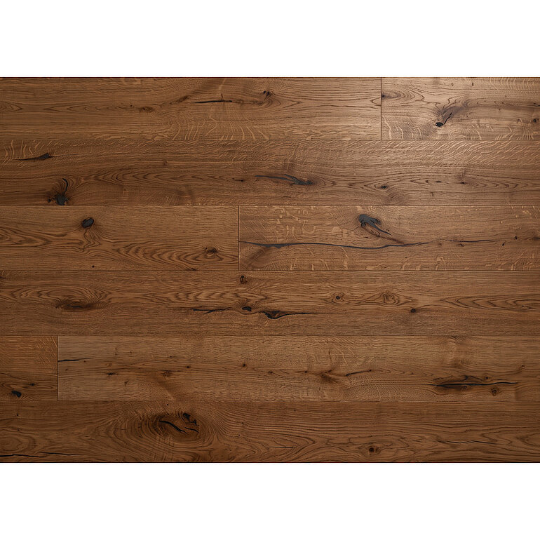 Produktbild: Parkett Eiche Landhausdiele castle brown geölt Life - INDIVIDUAL LINE