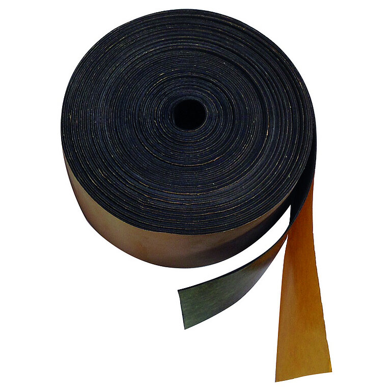 Produktbild: Entkopplungsband EPDM selbstklebend, 65x1mm, Länge 10m