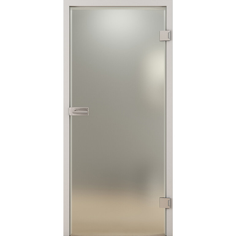 Produktbild: Ganzglastür Satiniert "Kristall"