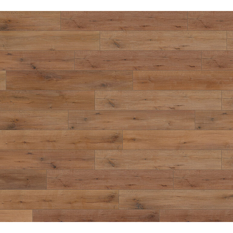 Produktbild: Klick-Designboden Ecuran® Nougat Eiche Landhausdiele - Purline Bioboden ML