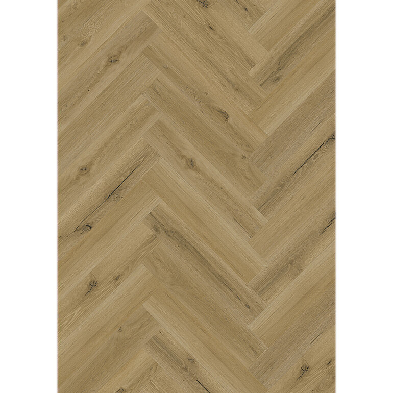 Produktbild: Klick-Vinylboden SPC Eiche Formo Fischgrät - Rigid-LVT