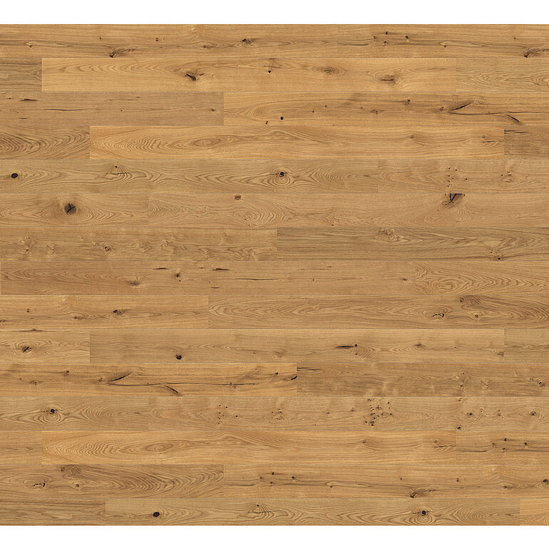 Produktbild: Parkett Eiche Kado Landhausdiele Natur lackiert - Landhausdiele 2.5