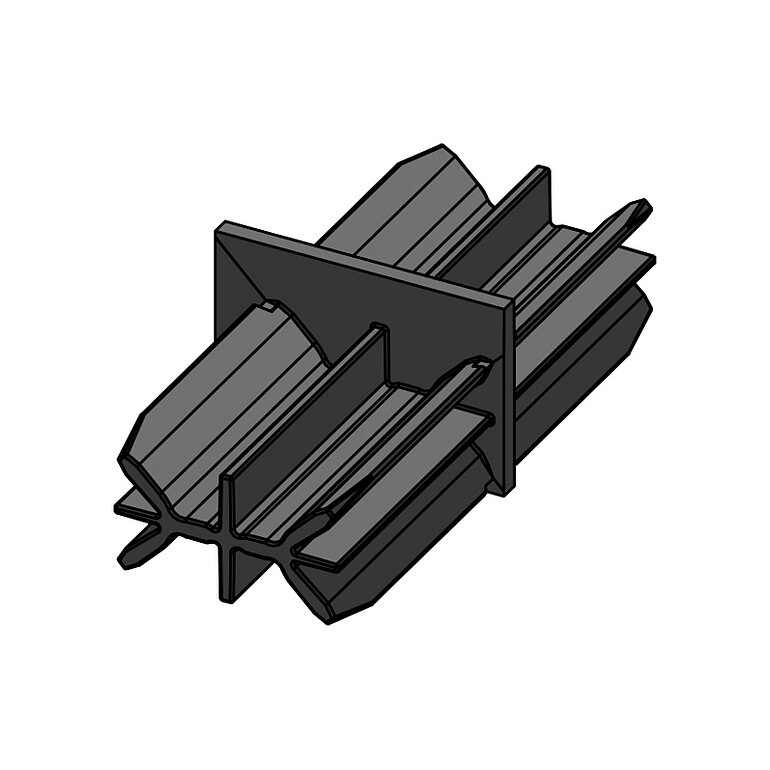 Produktbild: Längsverbinder Vario plus, Hartkunststoff