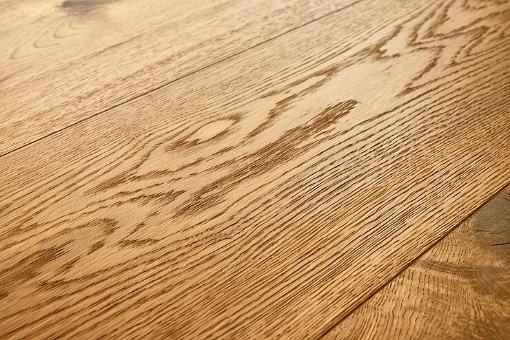 Detailansicht Landhausdiele Natur