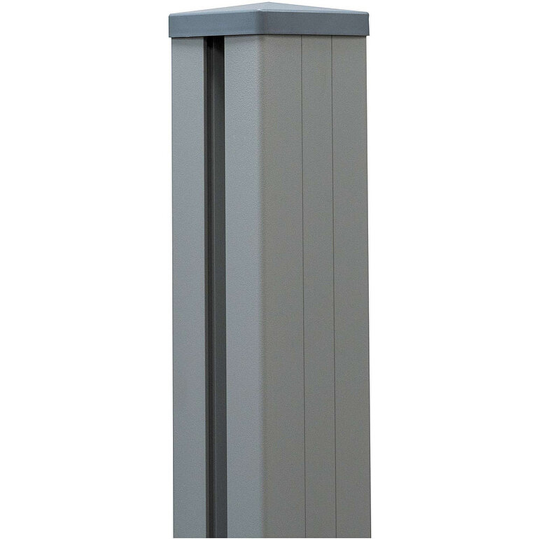 Produktbild: Pfosten Tudo/TudoLargo, Aluminium, zum Einbetonieren, Silbergrau