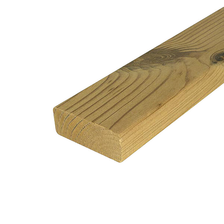 Produktbild: Unterkonstruktion Kiefer thermobehandelt glatt