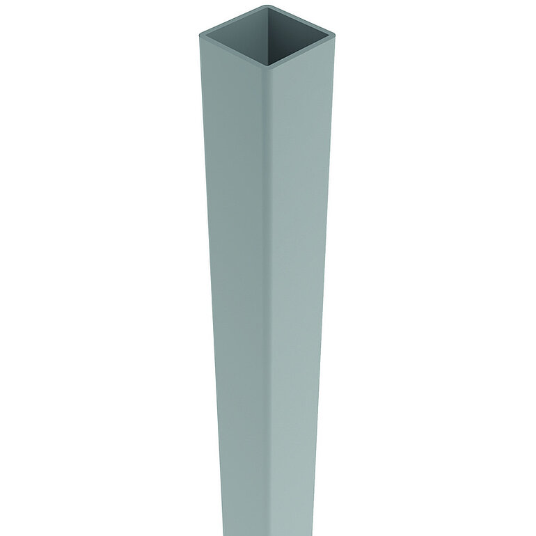 Produktbild: Zaunpfosten für Glas/HPL, Aluminium, zum Aufschrauben, EV1