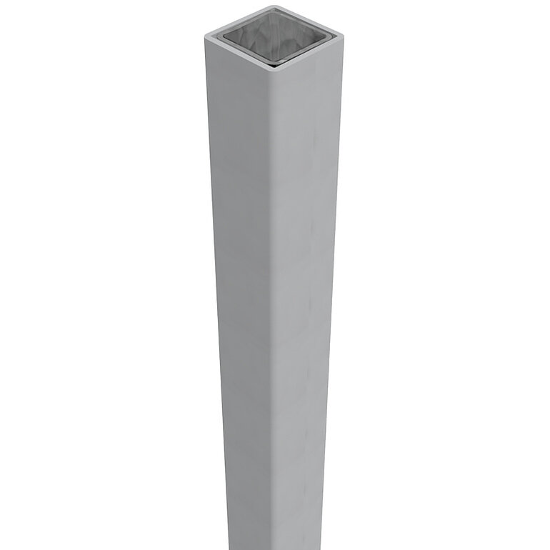Produktbild: Torpfosten für Glas/HPL, Aluminium, zum Einbetonieren, EV1