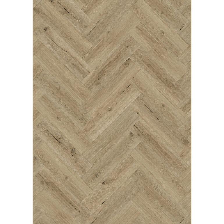 Produktbild: Klick-Vinylboden SPC Eiche Arcus Fischgrät - Rigid-LVT