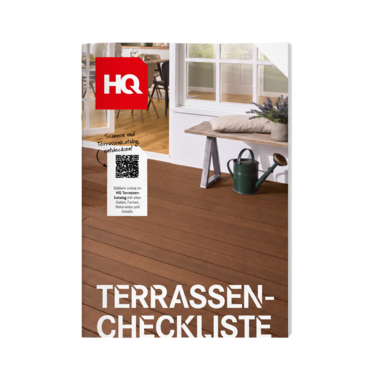Titelbilder Folder zur Terrassen-Checkliste