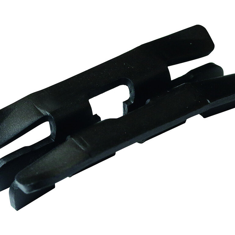 Produktbild: Befestigungsclip BPC, Edelstahl Schwarz, inkl. Schrauben, inkl. Bit+Bohrer, 250 Stück/Eimer