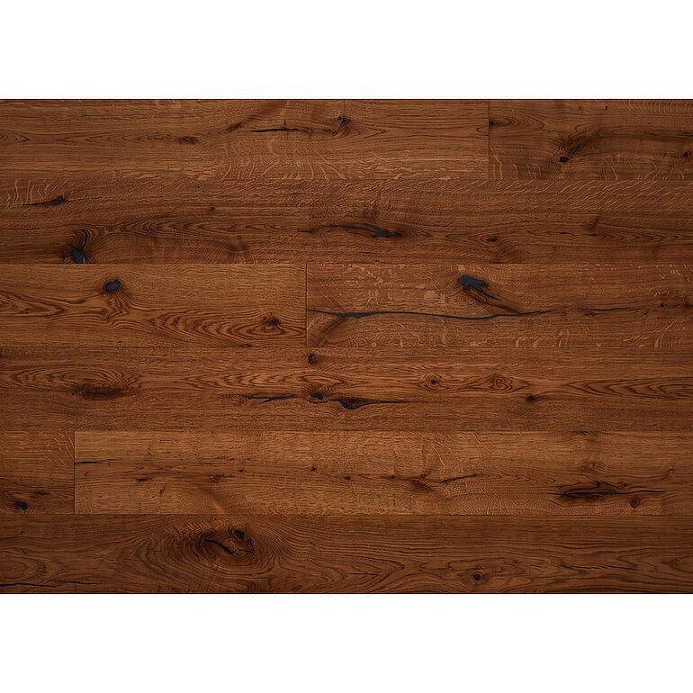 Produktbild: Parkett Eiche Landhausdiele handgehobelt dezent Life - INDIVIDUAL LINE