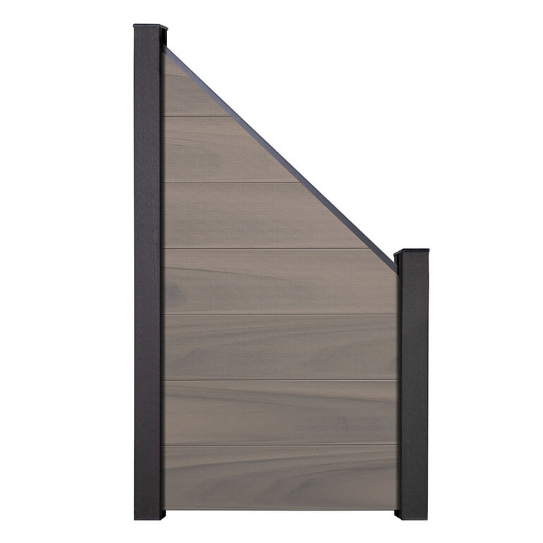 Produktbild: Sichtschutzzaun BPC coextrudiert Bi-Color "TudoLargo"