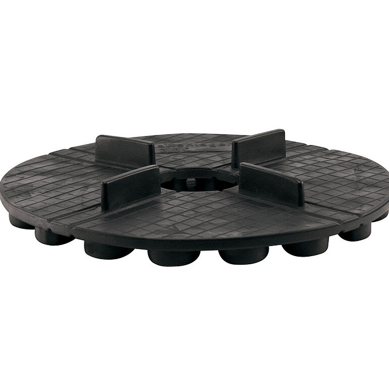 Produktbild: Plattenlager Flex 3/10, Aufbauhöhe 10,6mm, 50 Stück / Pack