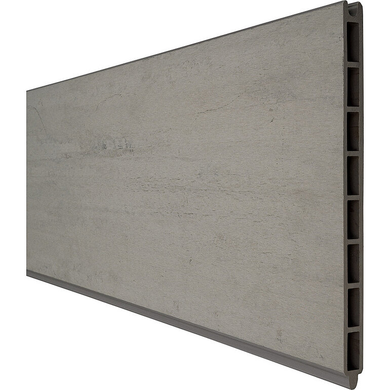 Produktbild: Einzelprofil TudoLargo, BPC, monoextrudiert, Bi-Color Sand, 180x25,3x1,9cm