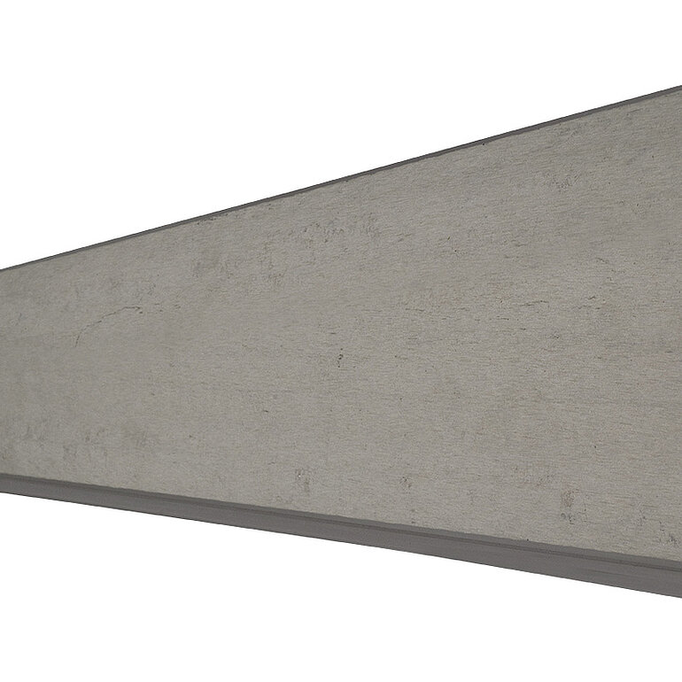 Produktbild: Einzelprofil Tudo, BPC, monoextrudiert, Bi-Color Sand, 180x15x1,9cm