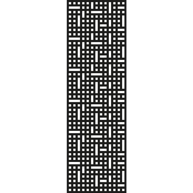 Produktbild: Designeinsatz Mesh XL, Anthrazit, Alu pulverbeschichtet