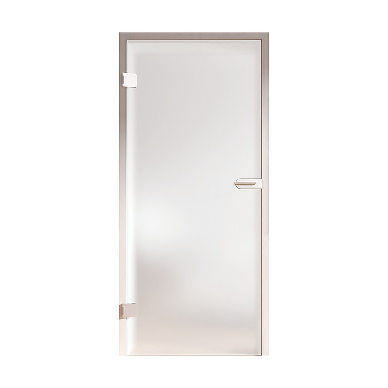 Produktbild: Ganzglastür Satiniert Klarglas "GLASWORK 90"