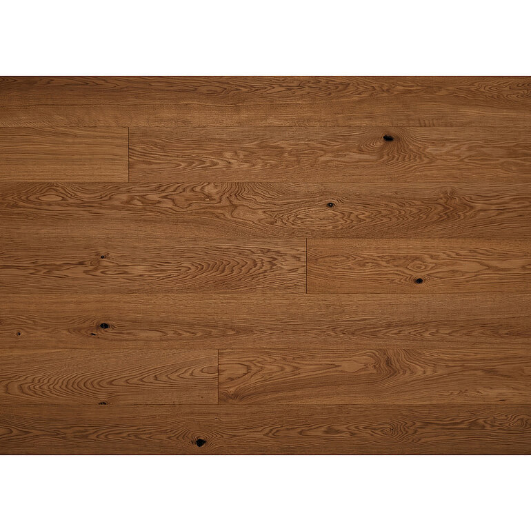 Produktbild: Parkett Eiche Landhausdiele castle brown geölt Natur - INDIVIDUAL LINE