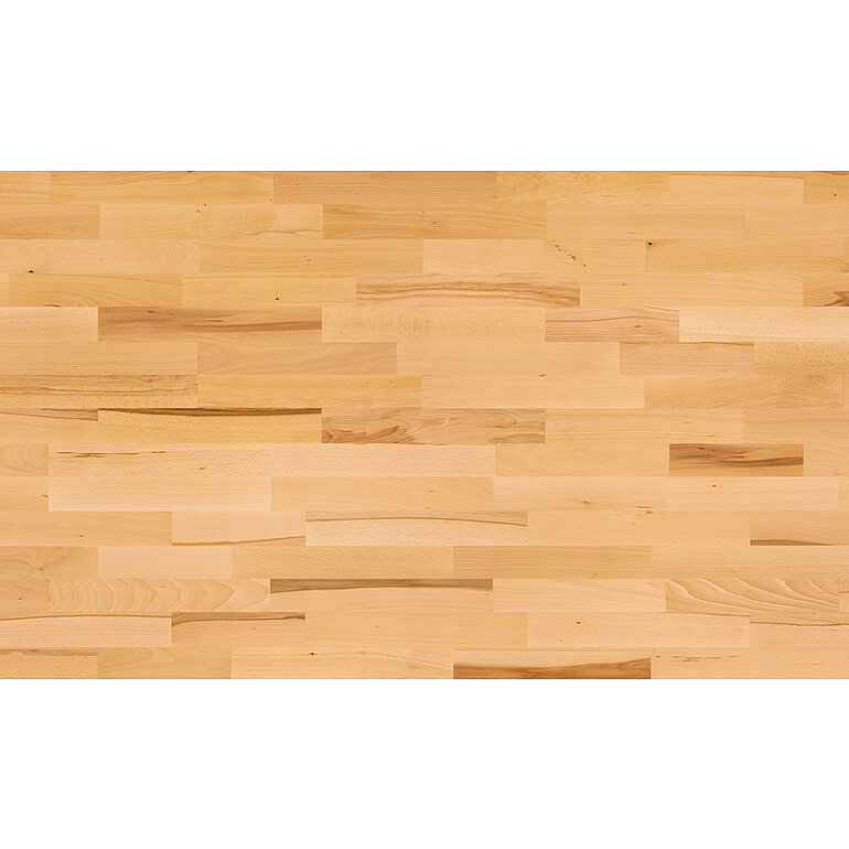 Produktbild: Parkett Buche Lido 3-Stab Schiffsboden lackiert - Schiffsböden