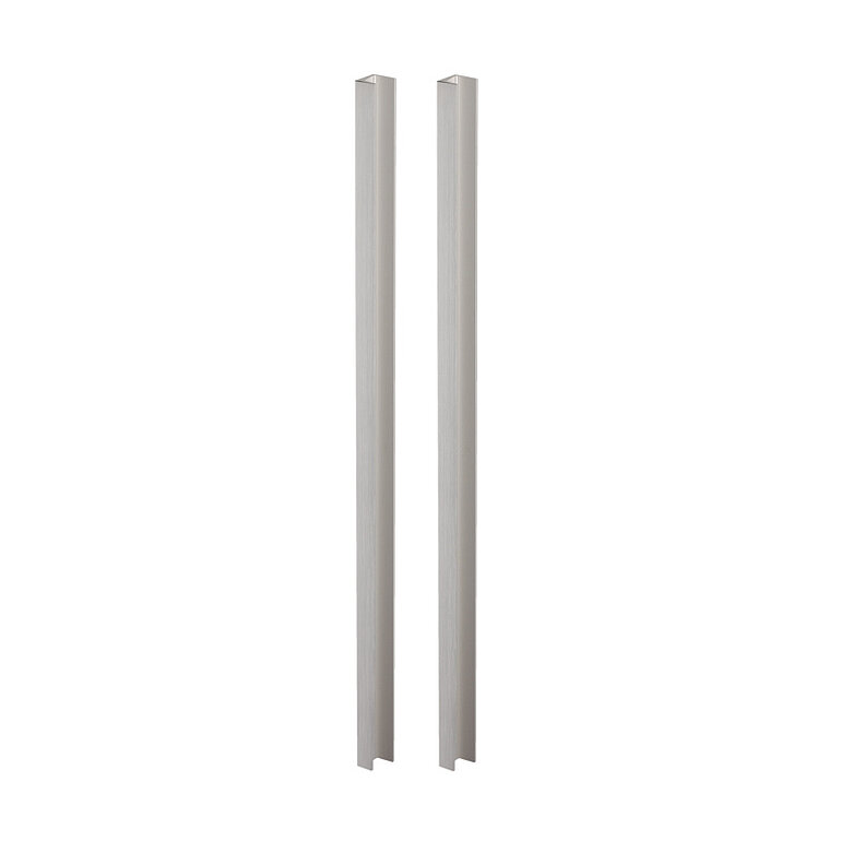 Produktbild: Griffstangenpaar U-Form Edelstahl matt, 550mm