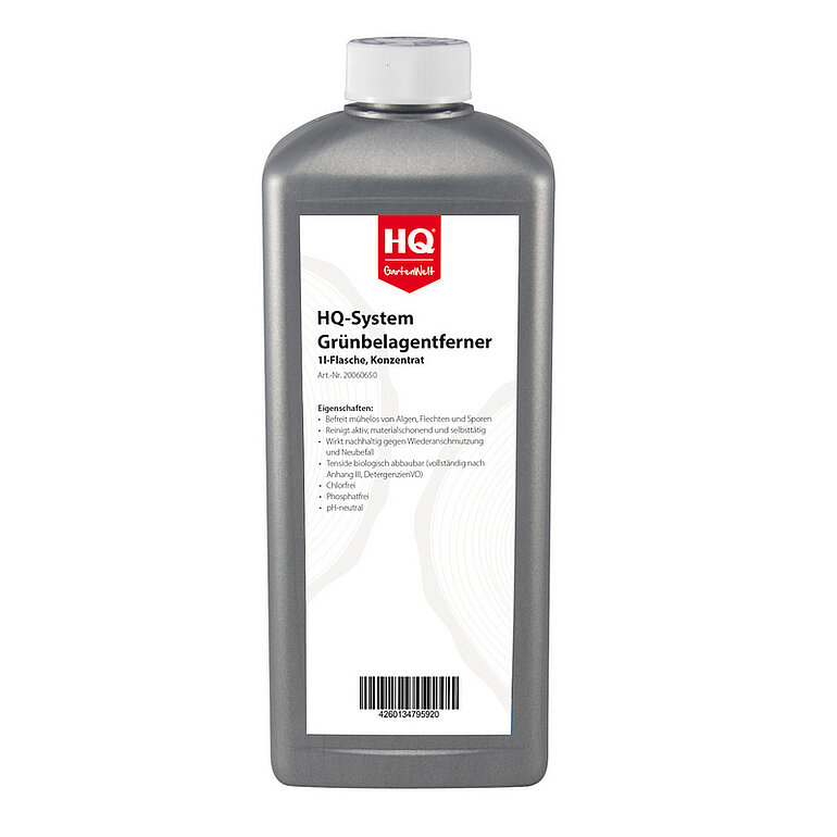 Produktbild: Grünbelagentferner Konzentrat 1l Flasche