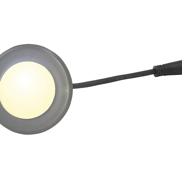 Produktbild: Einzelspot warmweiß rund Ø60mm Anthrazit