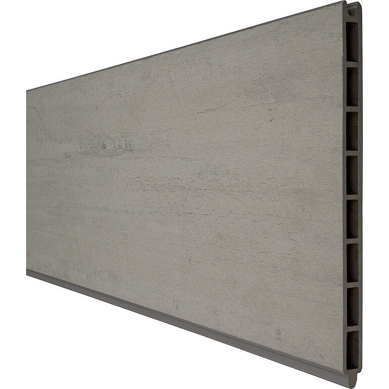 Produktbild: Einzelprofil TudoLargo, BPC, monoextrudiert, Bi-Color Sand, 180x25,3x1,9cm