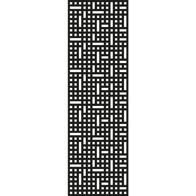 Produktbild: Designeinsatz Mesh XL, Anthrazit, Alu pulverbeschichtet
