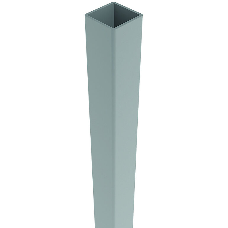 Produktbild: Zaunpfosten für Glas/HPL, Aluminium, zum Aufschrauben, EV1
