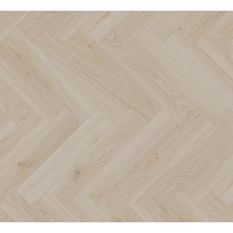 Produktbild: Klick-Vinylboden SPC Tea Oak Fischgrät - SPC-Vinyl