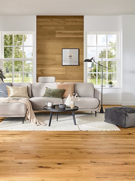 Wohnzimmer im Landhaus-Stil