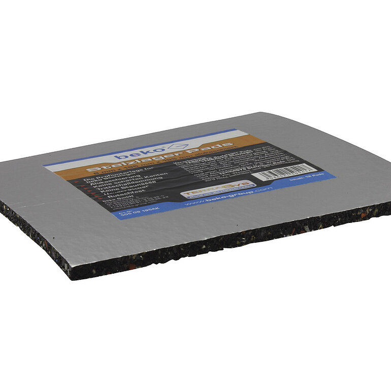 Produktbild: Stelzlager Pad, alukaschiert, 8x195x195mm, 12 Stück / Pack