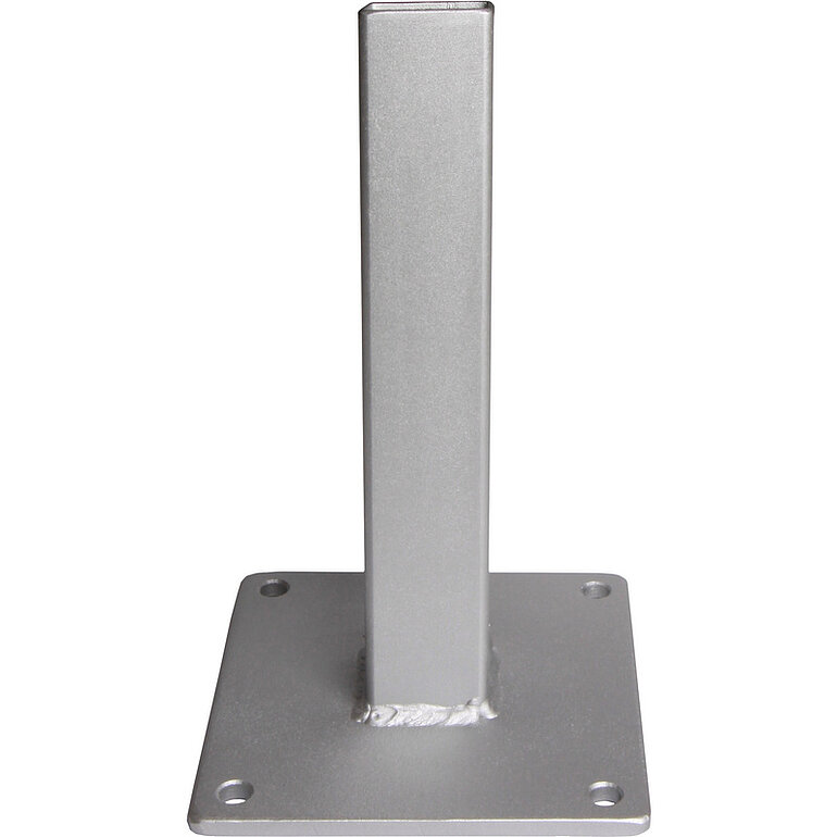 Produktbild: Konsole Tudo/TudoLargo, Typ GJ48, Stahl verzinkt, 16x16x60cm (für Steckzaunpfosten Aluminium 7x7cm)