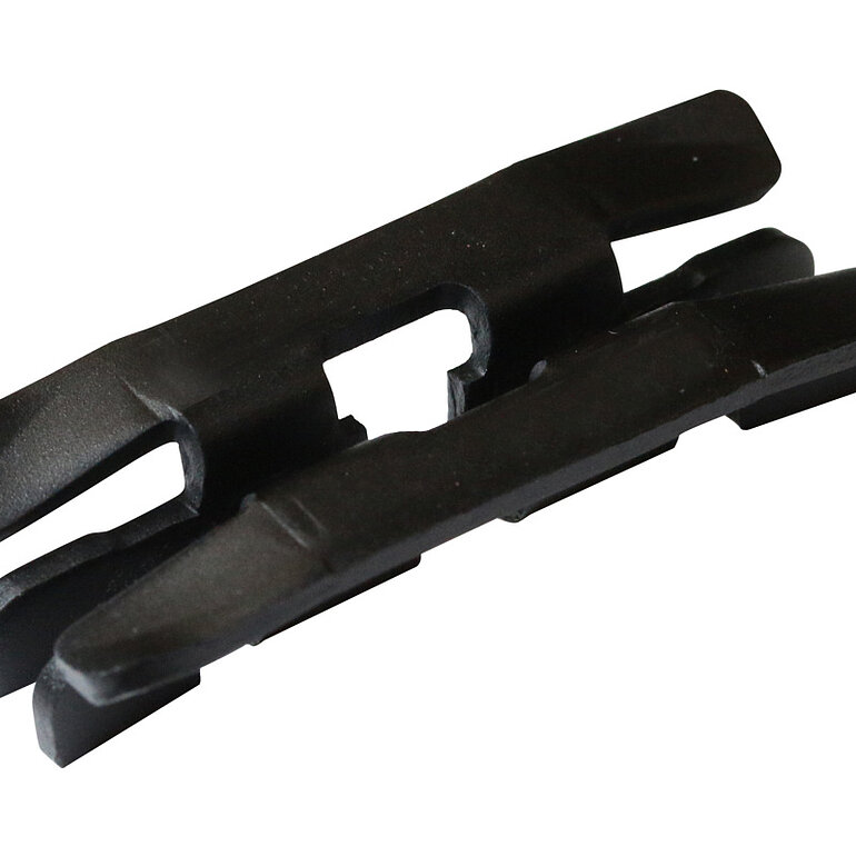 Produktbild: Befestigungsclip BPC, Edelstahl Schwarz, inkl. Bohrschrauben für Alu-UK, ohne Bit+Bohrer, 100 Stück/Karton