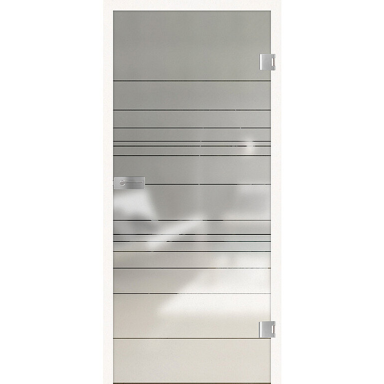 Produktbild: Ganzglastür Multilinie "Kristall"