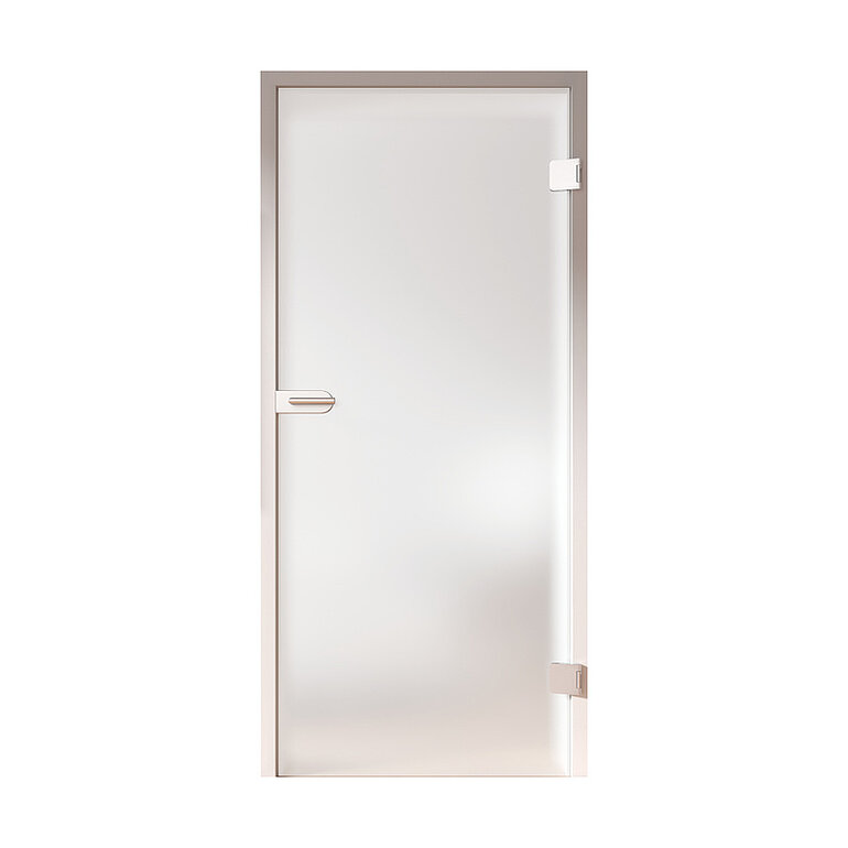 Produktbild: Ganzglastür Satiniert Weißglas "GLASWORK 90"