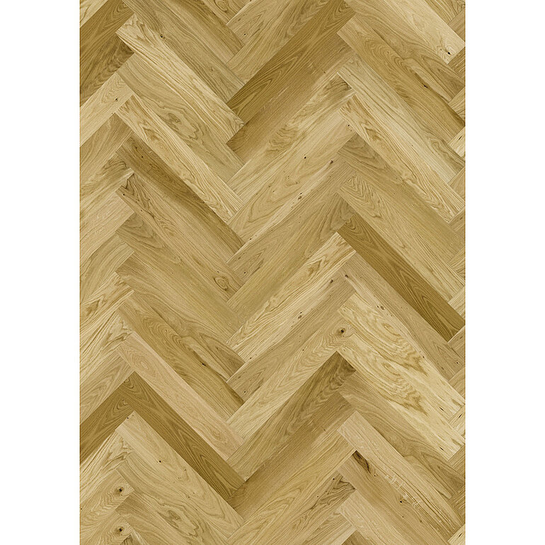 Produktbild: Parkett Eiche Nizza/Crussol Fischgrät lackiert