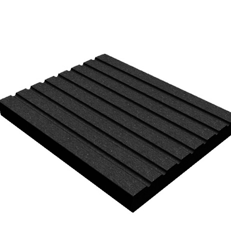 Produktbild: Abschlussleiste BPC, Anthrazit, genutet/glatt, 2900x80x10mm