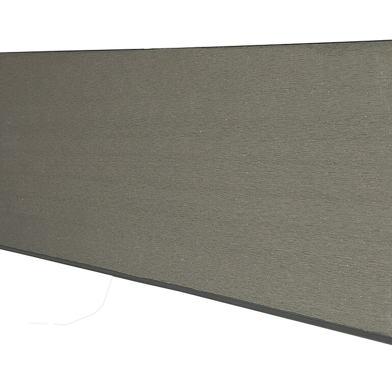 Produktbild: Einzelprofil Tudo, BPC, monoextrudiert, Hellgrau, 180x15x1,9cm
