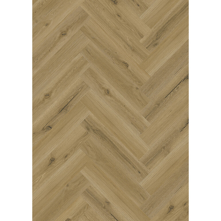 Produktbild: Klick-Vinylboden SPC Eiche Formo Fischgrät - Rigid-LVT