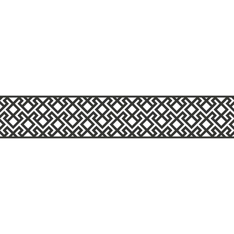 Produktbild: Designeinsatz Abstract, Anthrazit, Alu pulverbeschichtet