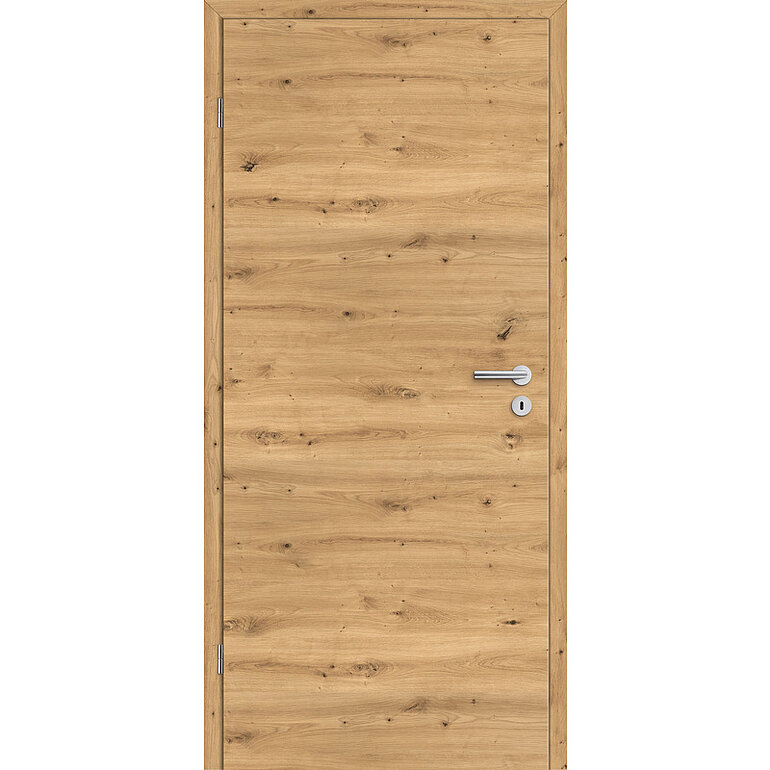 Produktbild: Zimmertür CPL Asteiche quer glatt Röhrenspan KK1
