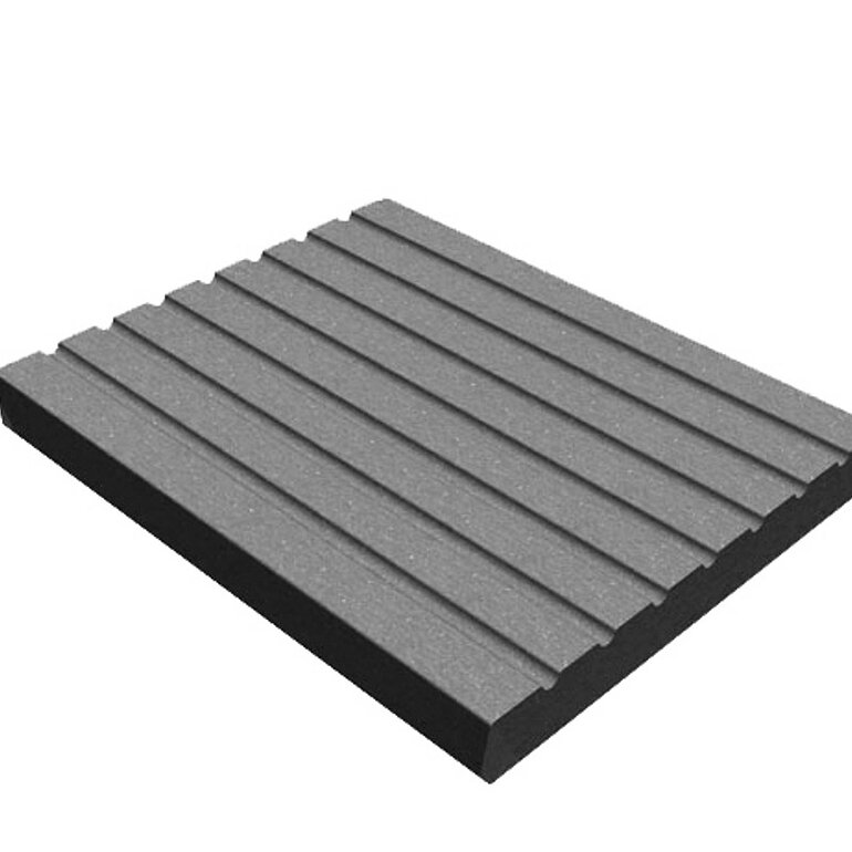 Produktbild: Abschlussleiste BPC, Hellgrau, genutet/glatt, 2900x80x10mm