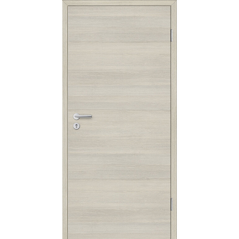 Produktbild: Wohnungseingangstür CPL Lärche creme quer glatt Vollspan KK3