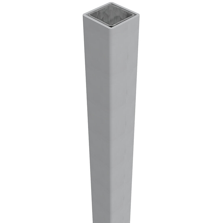 Produktbild: Torpfosten für Glas/HPL, Aluminium, zum Einbetonieren, EV1