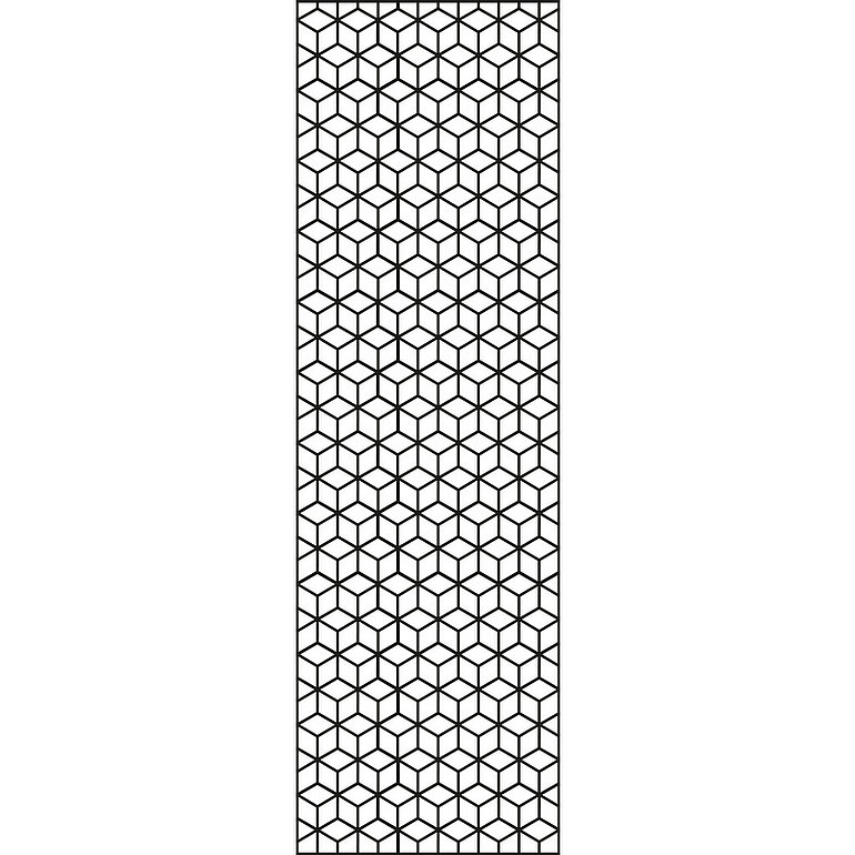 Produktbild: Designeinsatz Cube XL, Anthrazit, Alu pulverbeschichtet