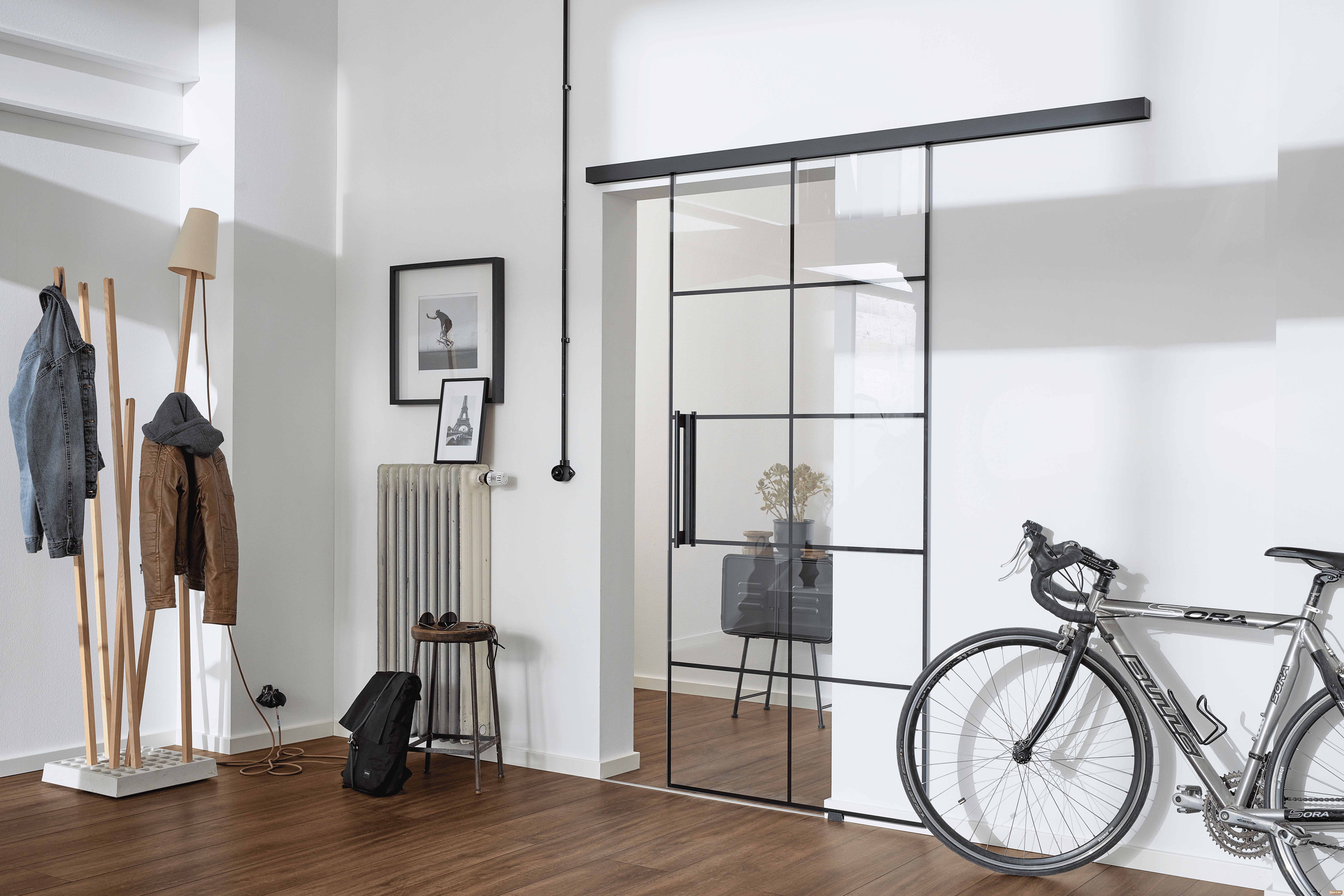 Loft mit Schiebetür